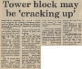 19820820 MORAVIAN TOWER CRACKS CN